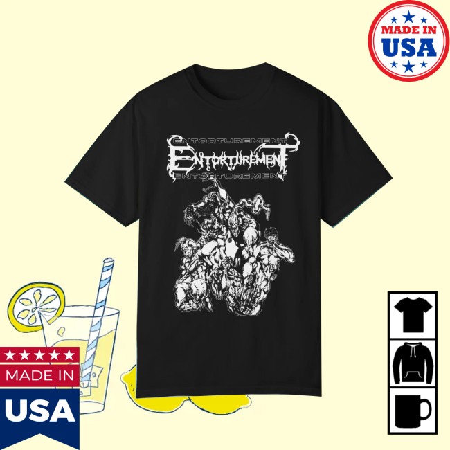 Iron Fortress Records Store Merch Entorturement - Decryption Shortsleeve Shirt