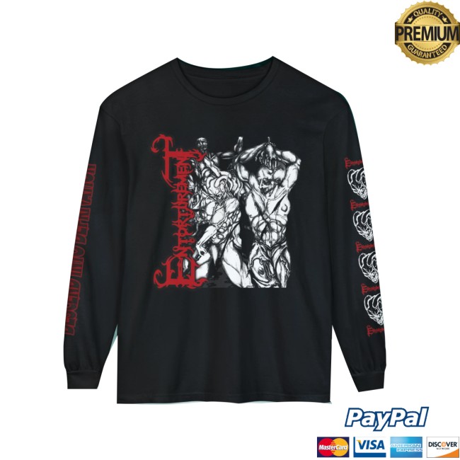 Iron Fortress Records Store Merch Entorturement Descend Into Deprivation Longsleeve Shirt