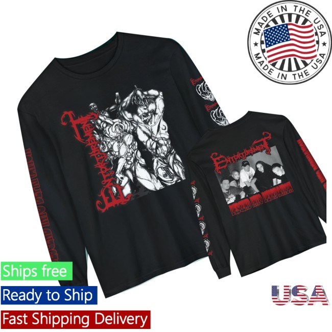Iron Fortress Records Store Merch Entorturement Descend Into Deprivation Longsleeve Shirt