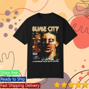 Iron Fortress Records Store Merch Slime City Horror Movie Shirt