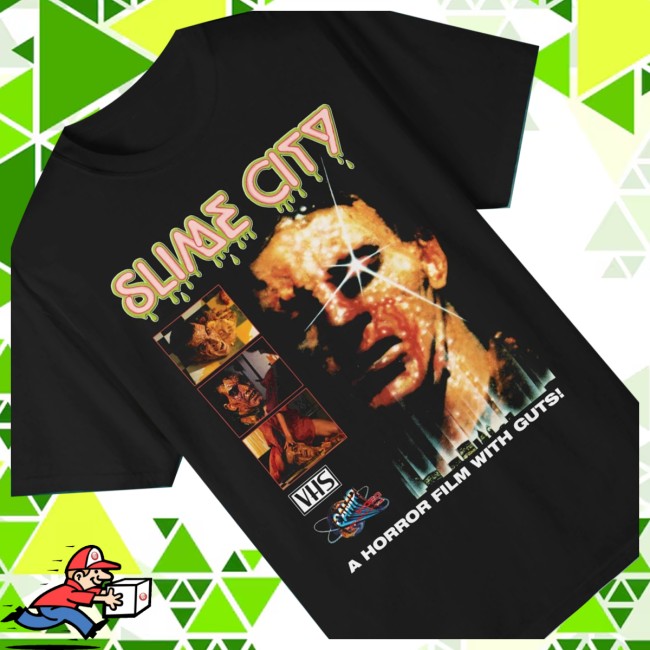 Iron Fortress Records Store Merch Slime City Horror Movie Shirt