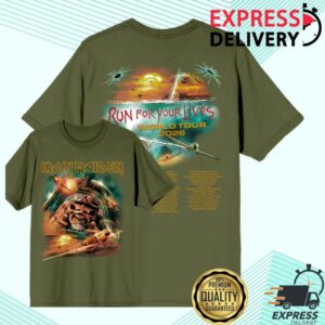 Iron Maiden Merch Shop Aces High 2026 Tour Tee