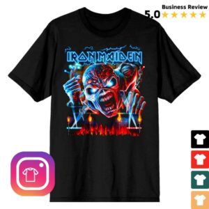 Iron Maiden Merch Store 3D 2026 Tour Tee
