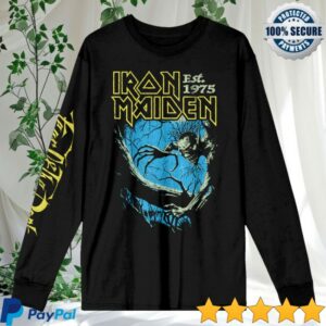 Iron Maiden Merch Store Fear Of The Dark 2026 Tour Longsleeve Tee