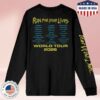Iron Maiden Merch Store Fear Of The Dark 2026 Tour Longsleeve Tee