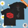 Ist Ist Merch Store Manchester Albert Hall Setlist T-Shirt