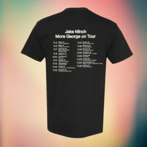 Jake Minch Store Merch George On Tour Fall 2025 Shirt