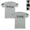 James Merch Store Nothing But Love T-Shirt Sport Grey