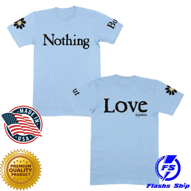 James Merch Store Nothing But Love Tee Light Blue
