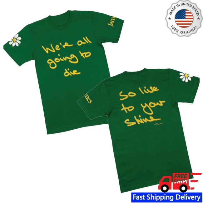 James Merch Store Wagtd Green Tee