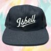 Jason Isbell Merch Shop Store Isbell Script Logo Wool Baseball Cap
