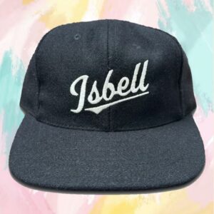 Jason Isbell Merch Shop Store Isbell Script Logo Wool Baseball Cap