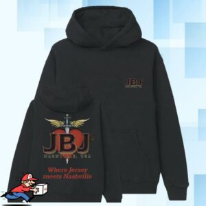 Jbj's Nashville Merch Shop Store Jbj's Where Jersey Meets Nashville Hoodie