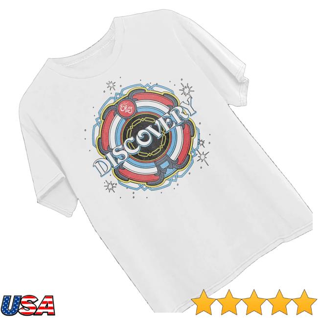 Jeff Lynnes Elo Shop Merch Discovery T-Shirt 3 Jeff Lynnes Elo Shop Merch Discovery T-Shirt