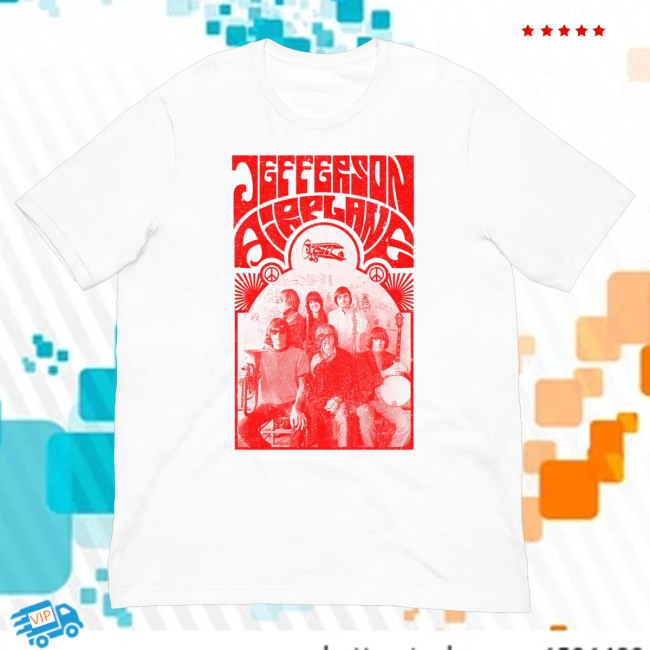 Jefferson Airplane Merch Store Jefferson Airplane Band Photo Tee