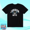 Jenkem Magazine Merch Store Varsity Shirt (Black)