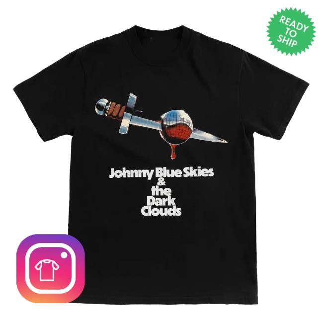 Johnny Blue Skies Merch Shop Dagger Tee Shirt