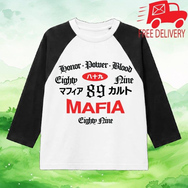 Jpegmafia Store Merch 89 Mafia Baseball Long Sleeve Shirt