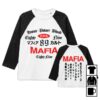 Jpegmafia Store Merch 89 Mafia Baseball Long Sleeve Shirt