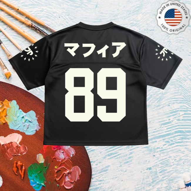 Jpegmafia Store Merch 89 Mafia Football Jersey Black