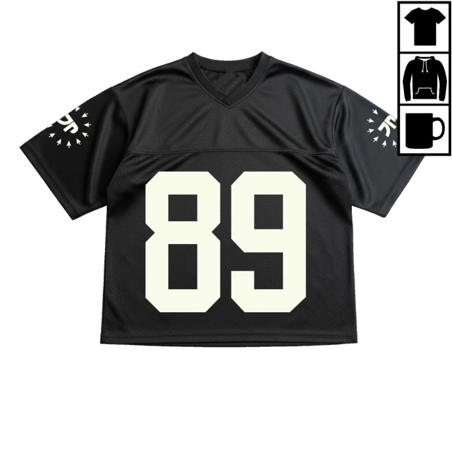 Jpegmafia Store Merch 89 Mafia Football Jersey Black