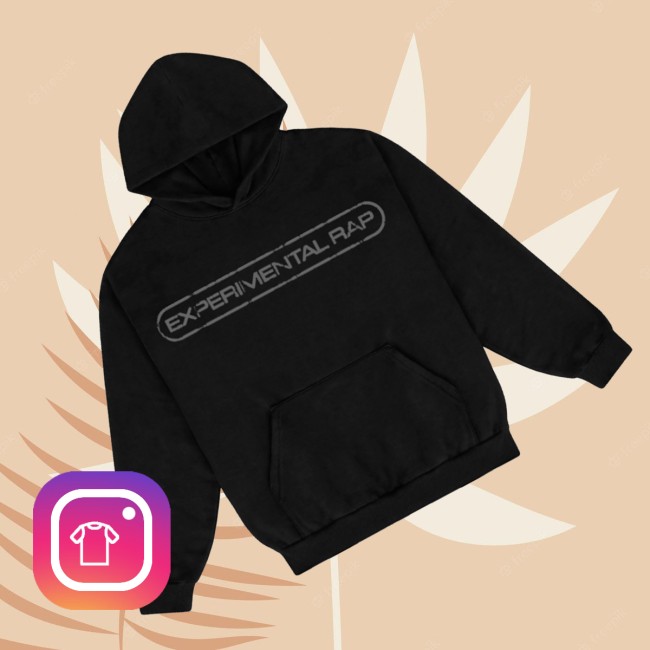 Jpegmafia Store Merch Experimental Rap Logo Hoodie Black