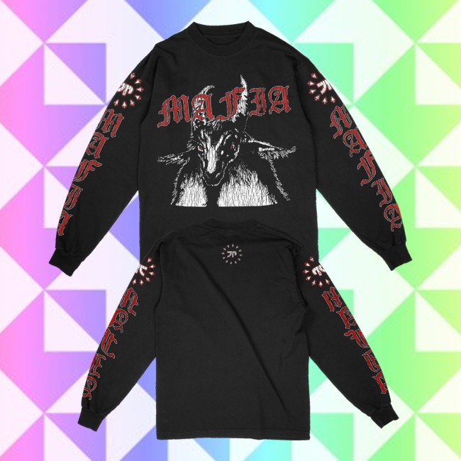 Jpegmafia Store Merch Mafia Goat Longsleeve Tee
