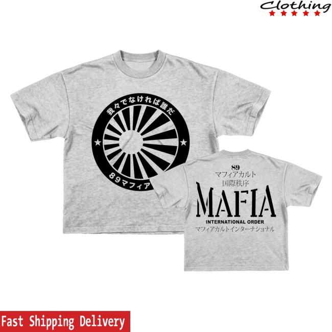 Jpegmafia Store Merch Mafia International Tee Ash