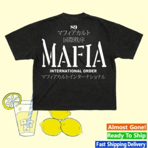 Jpegmafia Store Merch Mafia International Tee Black