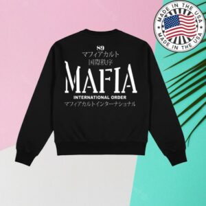 Jpegmafia Store Merch Mafia Intl. Crewneck Black