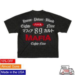 Jpegmafia Store Merch Mafia Shirt Black