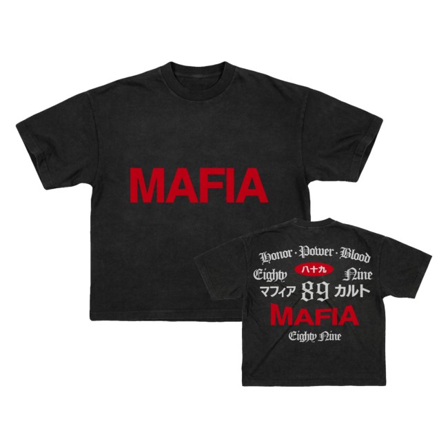 Jpegmafia Store Merch Mafia Shirt Black