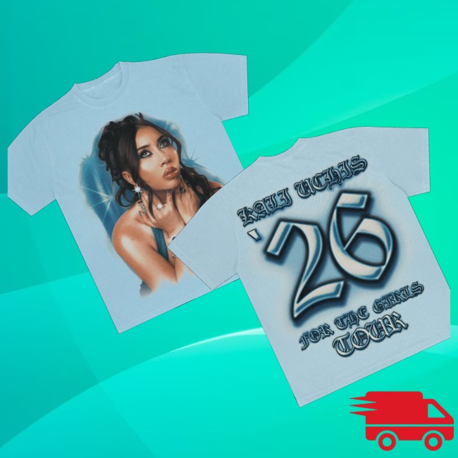 Kali Uchis Merch Store Blue Ftg Tour Airbrush Tee 5 Kali Uchis Merch Store Blue Ftg Tour Airbrush Tee