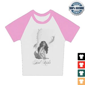 Kali Uchis Merch Store Pink Photo Ftg Tour Baby Tee
