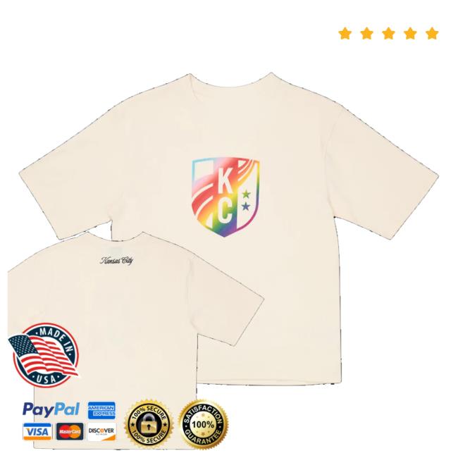 Kansas City Current Merch Shop Store Kc Current Unisex Pride Crest T-Shirt 3 Kansas City Current Merch Shop Store Kc Current Unisex Pride Crest T-Shirt