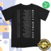 Kelly Rowland Merch Store Photo Tour Tee Color