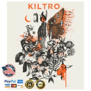 Kiltro Music Merch Store Kiltro Feathered Hands Shirt White