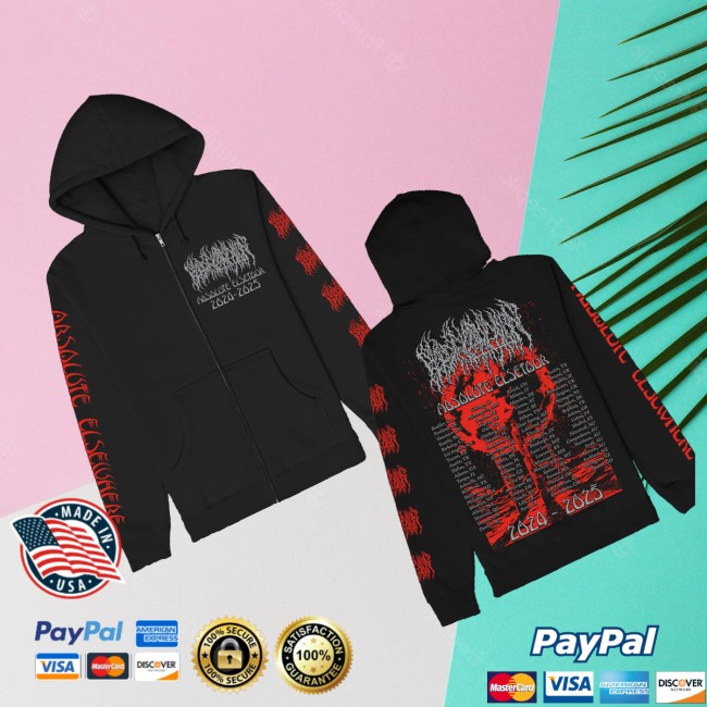 Kings Road Store Merch Blood Incantation (Absolute Elsewhere World Tour 2025) Zip-Hoodie