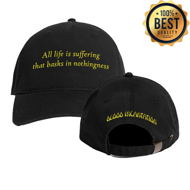 Kings Road Store Merch Blood Incantation (Life Is Suffering) Cap
