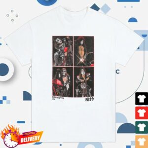 Kiss Merch Store Moto Shoot T-Shirt