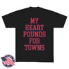 Koyo Shop Merch New York Koyo My Heart Pounds For Towns Tee 1 Koyo Shop Merch New York Koyo My Heart Pounds For Towns Tee