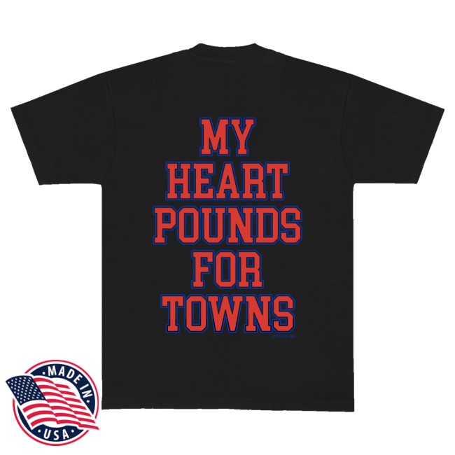 Koyo Shop Merch New York Koyo My Heart Pounds For Towns Tee 4 Koyo Shop Merch New York Koyo My Heart Pounds For Towns Tee