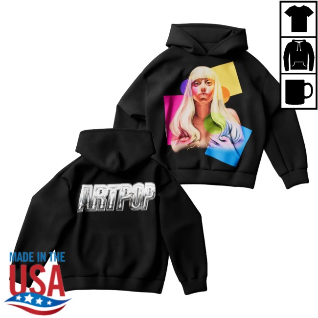 Lady Gaga Store Merch Lady Gaga Artpop Geometric Limited Edition Hoodie 5 Lady Gaga Store Merch Lady Gaga Artpop Geometric Limited Edition Hoodie