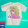 Lady Gaga Store Merch Lady Gaga Artpop Illustrated Glasses Limited T-Shirt