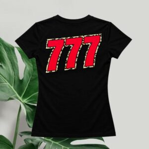 Latto Merch Store 777 Baby Shirt Black