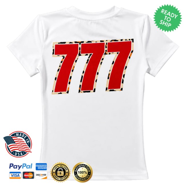Latto Merch Store 777 Baby Tee White 4 Latto Merch Store 777 Baby Tee White