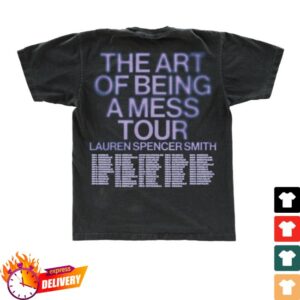 Lauren Spencer Smith Store Merch The Art Of Being A Mess Tour Shirt