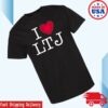 Less Than Jake Store Merch Less Than Jake - I Heart Ltj Shirt