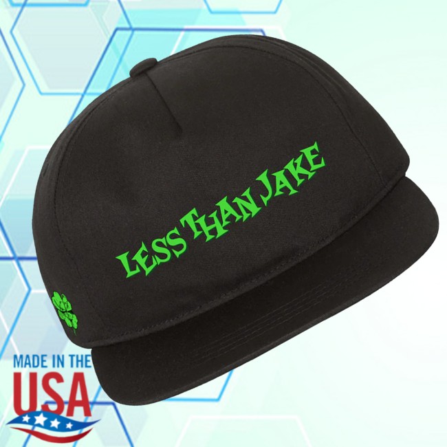 Less Than Jake Store Merch Less Than Jake - Lucky Clover Cap 3 Less Than Jake Store Merch Less Than Jake - Lucky Clover Cap