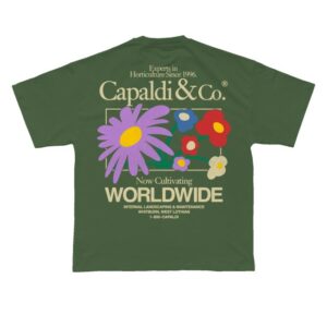 Lewis Capaldi Store Merch Capaldi & Co Flower Pot Shirt